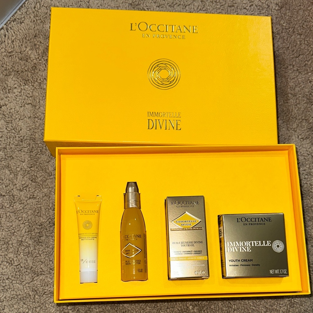 L'OCCITANE Immortelle Divine Collection Gold